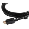 HDMI laidas TECHLY ICOC HDMI21-8-030 3 m, HDMI A tipo kištukas–kištukas, HDMI 2.1, 48 Gbit/s, paauksuoti kontaktai, juodas