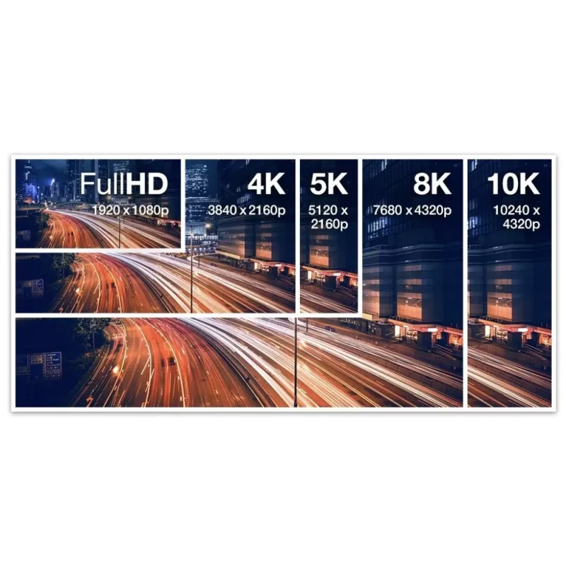 HDMI laidas TECHLY ICOC HDMI21-8-030 3 m, HDMI A tipo kištukas–kištukas, HDMI 2.1, 48 Gbit/s, paauksuoti kontaktai, juodas