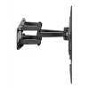 Manhattan televizoriaus ir monitoriaus laikiklis, tvirtinamas prie sienos, visiškai judamas, 1 ekranas, 37–65 inch, juodas, VESA 100x100 iki 600x400 mm, maks. 40 kg