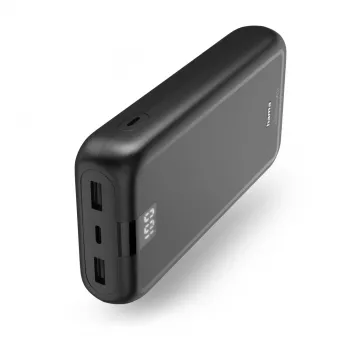 Hama 00201711 išorinė baterija Ličio polimerų (LiPo) 24000 mAh Antracito