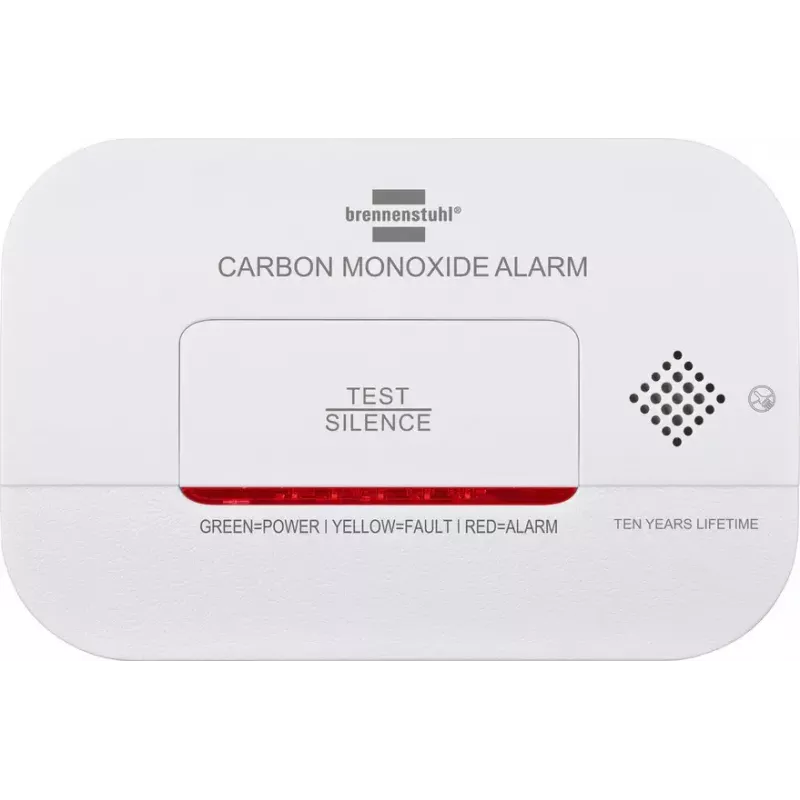Anglies monoksido (CO) detektorius Brennenstuhl CM A 3030, elektrocheminis, 85 dB