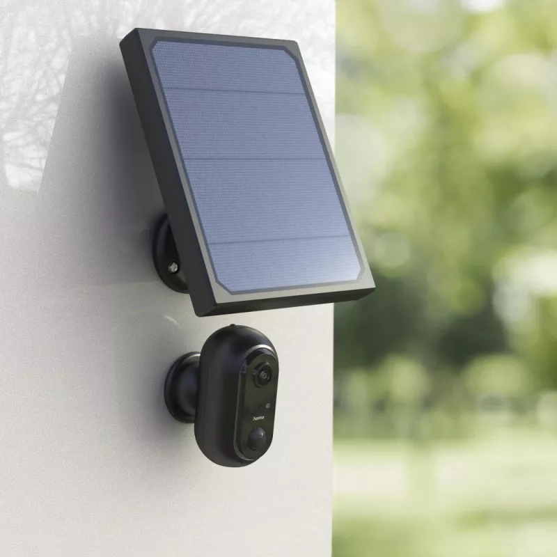 IP apsaugos kamera Hama 00176648 Lauko Belaidė Juoda 1080p