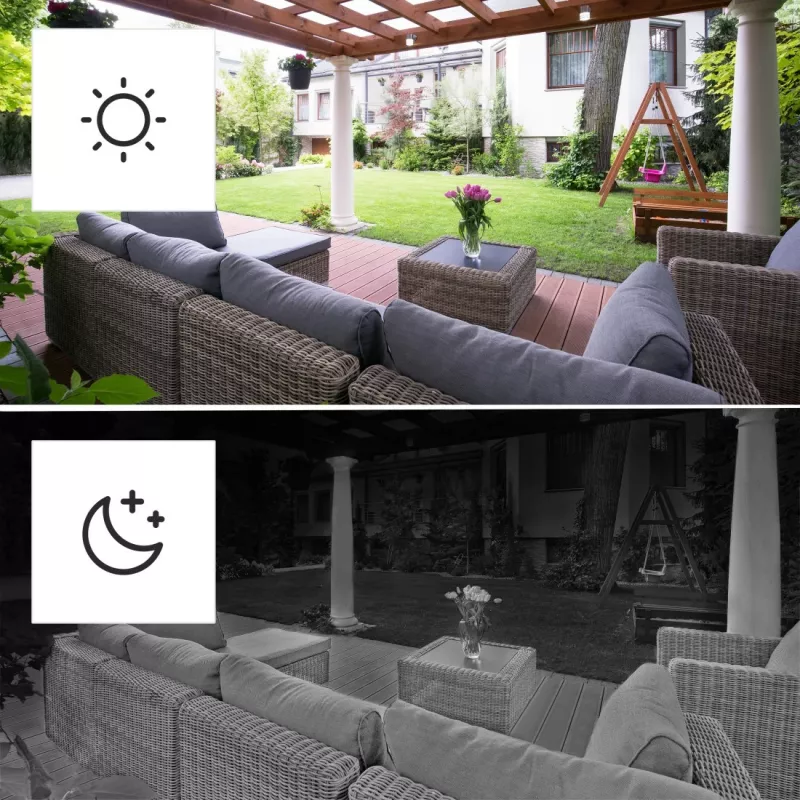 IP apsaugos kamera Hama 00176648 Lauko Belaidė Juoda 1080p