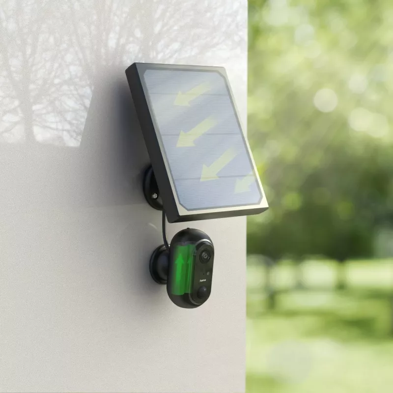 IP apsaugos kamera Hama 00176648 Lauko Belaidė Juoda 1080p