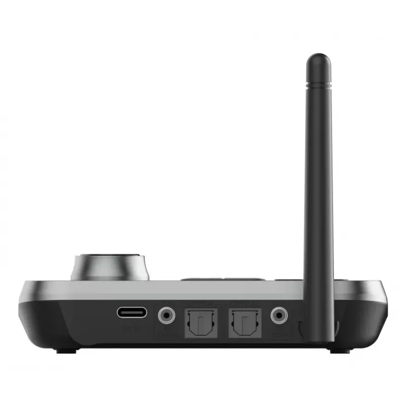 Belaidis garso siųstuvas-imtuvas HAMA Link.it duo 3,5 mm, Bluetooth, 10 m nuotolis, maitinamas per USB, juodas