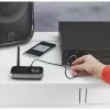 Belaidis garso siųstuvas-imtuvas HAMA Link.it duo 3,5 mm, Bluetooth, 10 m nuotolis, maitinamas per USB, juodas