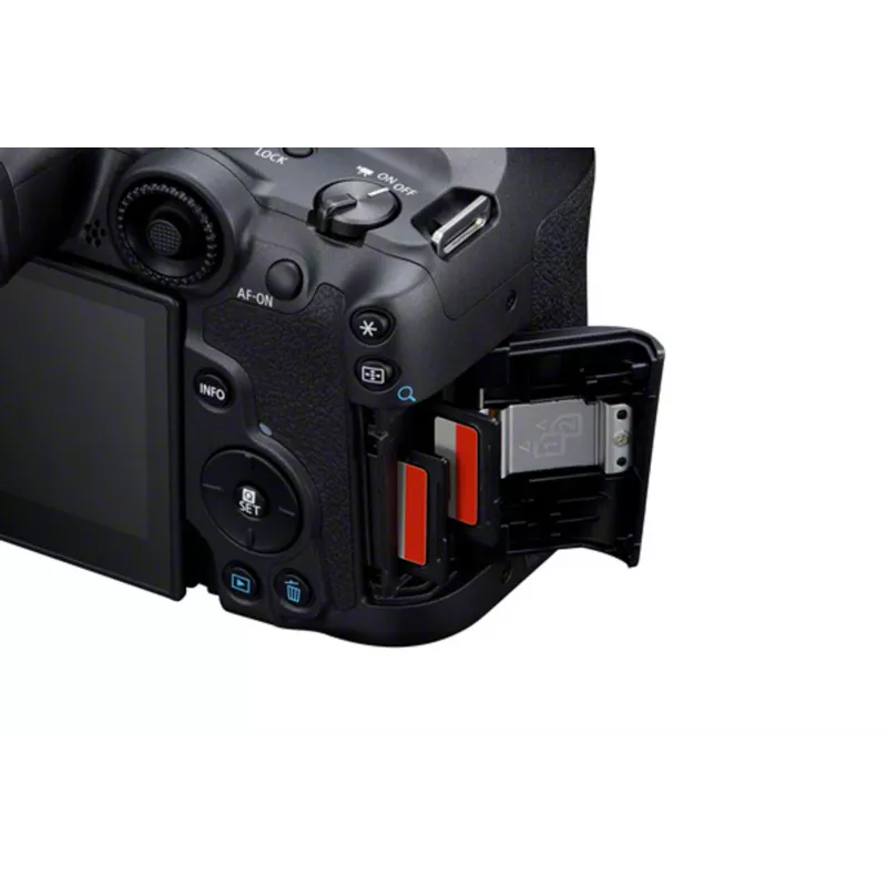 Canon EOS R7 MILC korpusas 32,5 MP CMOS 6960 x 4640 pikseliai juoda