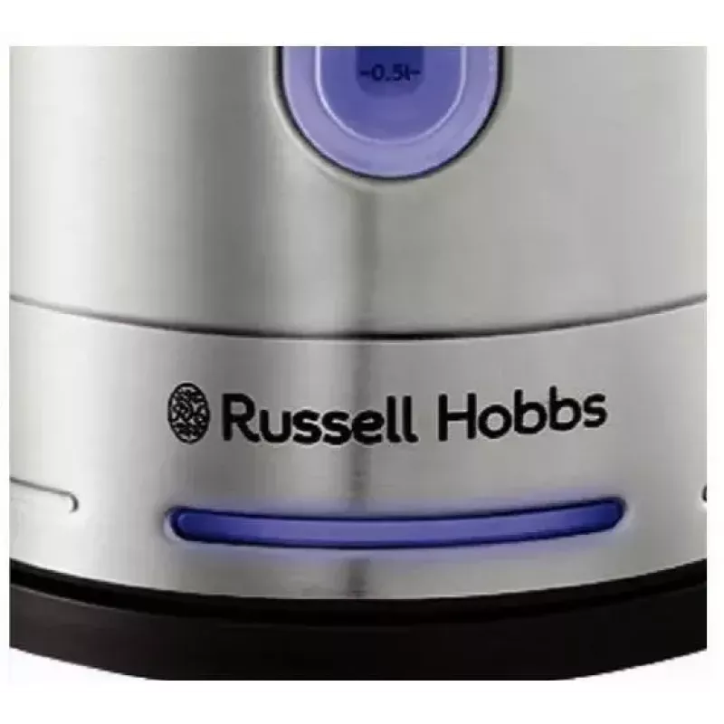 Elektrinis virdulys Russell Hobbs 1,7 l 2400 W nerūdijantis plienas, vandens lygio indikatorius, 360° pagrindas
