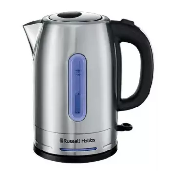 Elektrinis virdulys Russell Hobbs 1,7 l 2400 W nerūdijantis plienas, vandens lygio indikatorius, 360° pagrindas