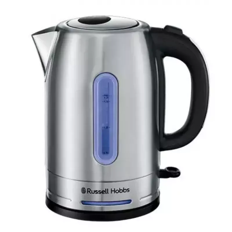 Elektrinis virdulys Russell Hobbs 1,7 l 2400 W nerūdijantis plienas, vandens lygio indikatorius, 360° pagrindas