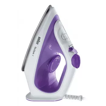 Braun TexStyle 1 SI 1080 sausas ir garinis lygintuvas keraminis padas 2000 W juoda, violetinė