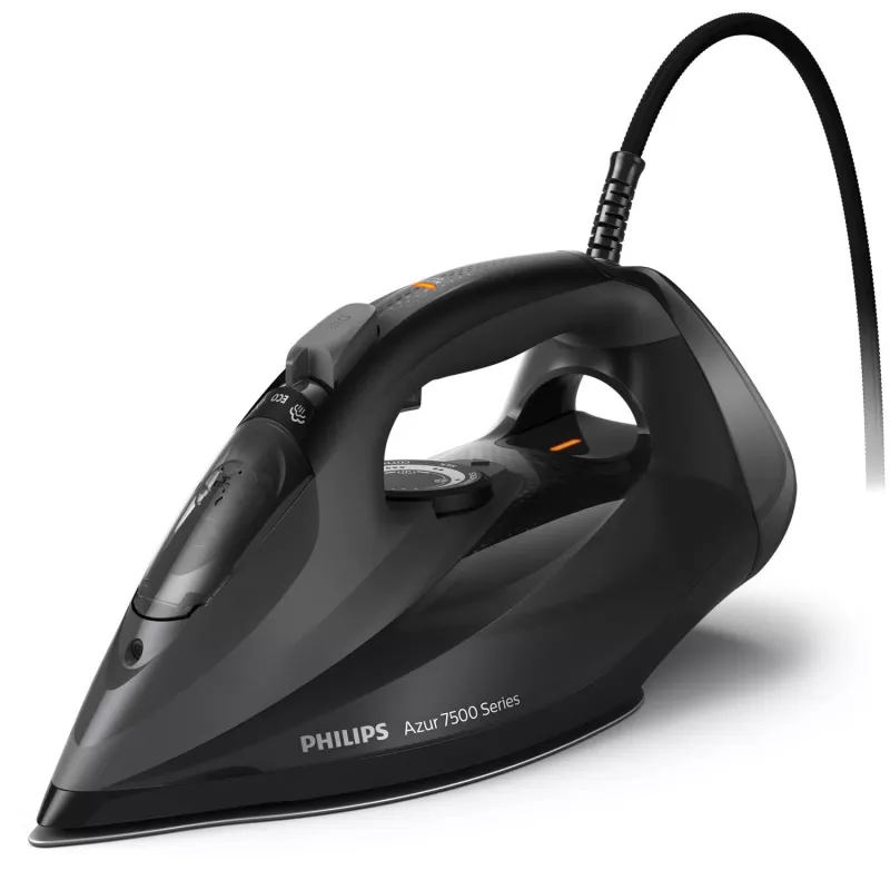 Philips DST7511/80 lygintuvas Sausas ir garinis lygintuvas SteamGlide Elite padas 3200 W Juodas