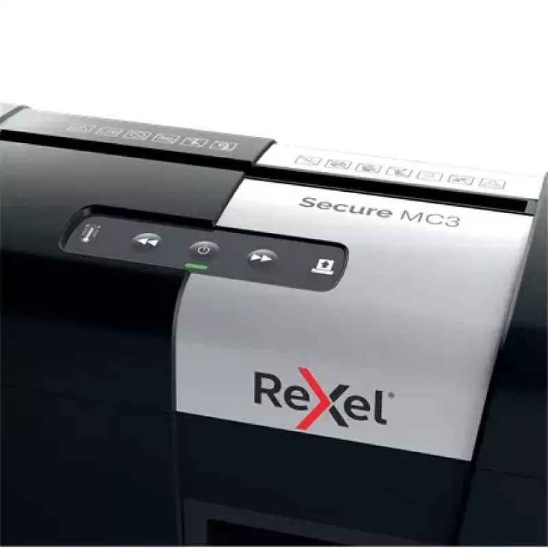 Rexel Secure MC3 Whisper-Shred mikro pjovimo popieriaus smulkintuvas P5
