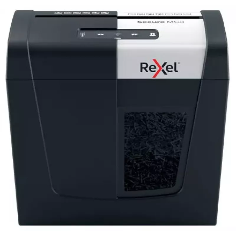 Rexel Secure MC3 Whisper-Shred mikro pjovimo popieriaus smulkintuvas P5