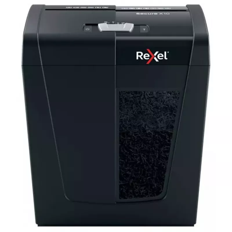 Rexel Secure X10 kryžminio pjovimo popieriaus smulkintuvas P4