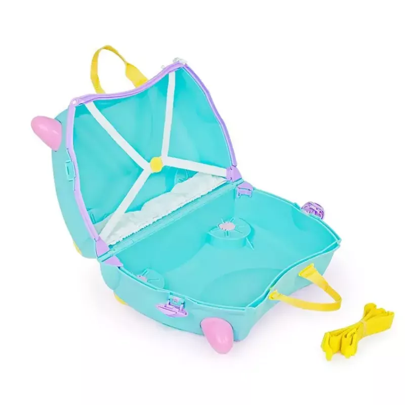 Lagaminas Trunki Una the Unicorn 4 ratukai 18 l rožinė, turkio, geltona