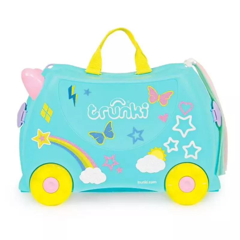 Lagaminas Trunki Una the Unicorn 4 ratukai 18 l rožinė, turkio, geltona