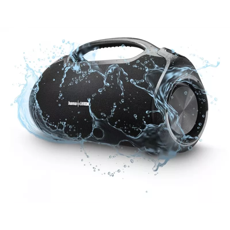 Kolona HAMA UltiMate Pro 120 W, belaidis Bluetooth, atspari vandeniui, įmontuota baterija, USB-C įkrovimas