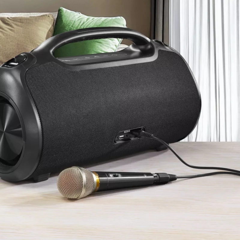 Kolona HAMA UltiMate Pro 120 W, belaidis Bluetooth, atspari vandeniui, įmontuota baterija, USB-C įkrovimas