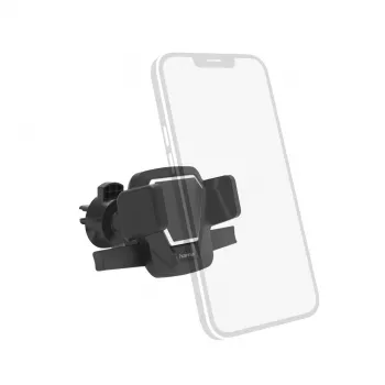 Pasyvus laikiklis Hama Easy Snap 00201509 juodas, skirtas mobiliajam telefonui
