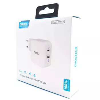 Įkroviklis vidinis Choetech PD8002 Universal White