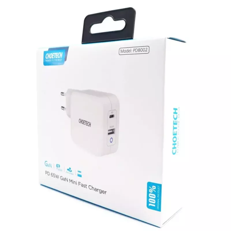 Įkroviklis vidinis Choetech PD8002 Universal White