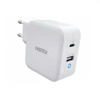 Įkroviklis vidinis Choetech PD8002 Universal White