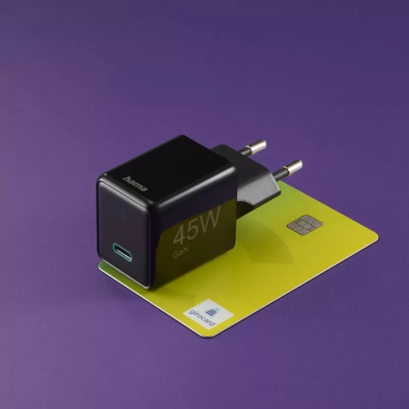 Hama 00201987 mobiliojo įrenginio įkroviklis Nešiojamasis kompiuteris, Išmanusis telefonas, Planšetinis kompiuteris Juoda AC Greitas įkrovimas Vidinis