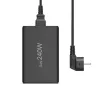 Įkrovimo stotelė HAMA 201977, bendra galia 240 W, 4× USB-C, 1× USB-A, juoda
