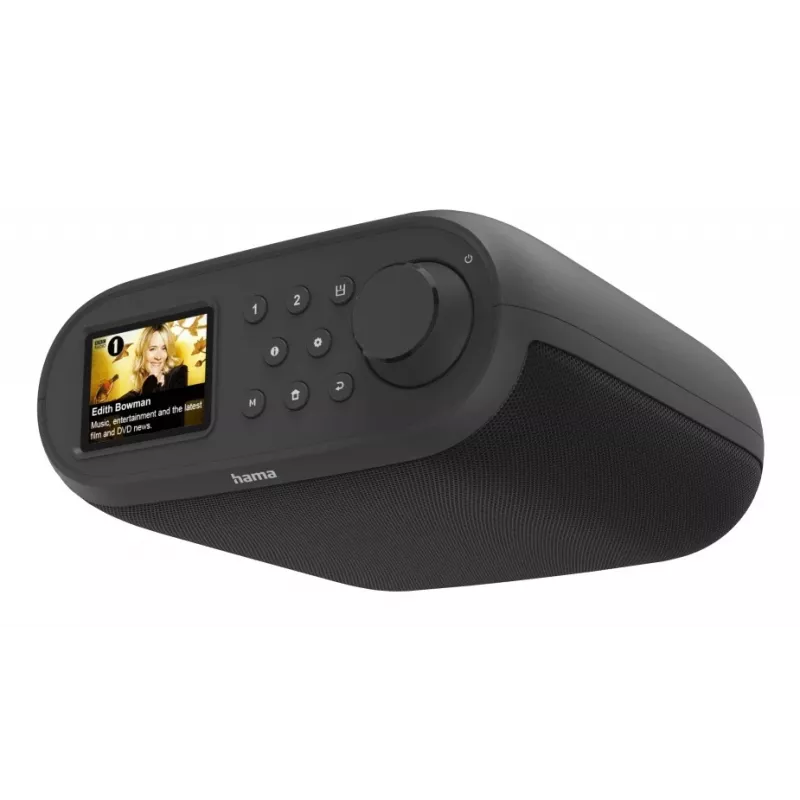 Internetinis radijas Hama 00054258 skaitmeninis DAB DAB+ FM 5W juodas