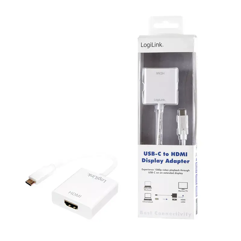 USB grafikos adapteris LogiLink UA0236A Baltas