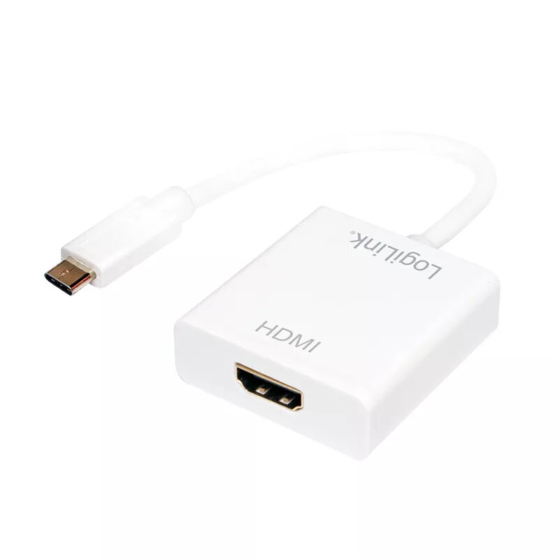 USB grafikos adapteris LogiLink UA0236A Baltas
