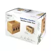 Maitinimo ilgintuvo dėžutė LogiLink KAB0076 medžio spalvos 140x255x165 mm