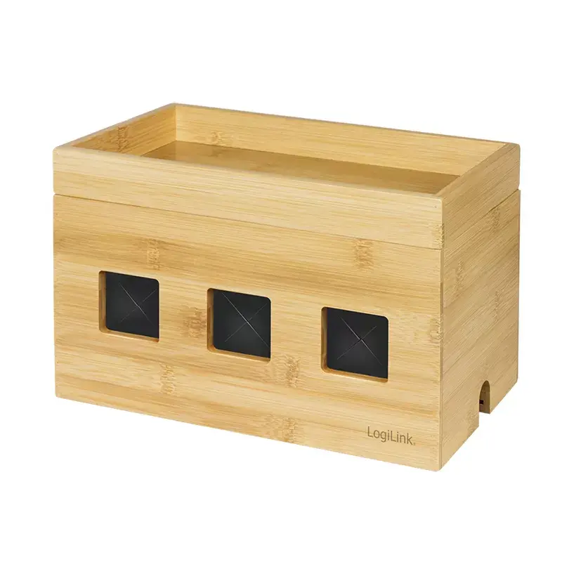 Maitinimo ilgintuvo dėžutė LogiLink KAB0076 medžio spalvos 140x255x165 mm