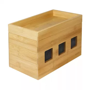 Maitinimo ilgintuvo dėžutė LogiLink KAB0076 medžio spalvos 140x255x165 mm