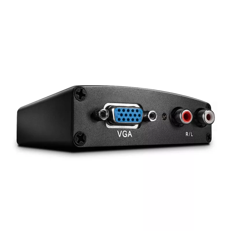 VGA ir garso į HDMI keitiklis Lindy 38165