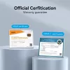HDMI laidas Vention 8K 48 Gbps HDMI 2.1 medvilniniu apvalkalu patinas-patinas 1 m mėlynas aliuminis
