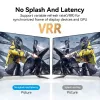 HDMI laidas Vention 8K 48 Gbps HDMI 2.1 medvilniniu apvalkalu patinas-patinas 1 m mėlynas aliuminis