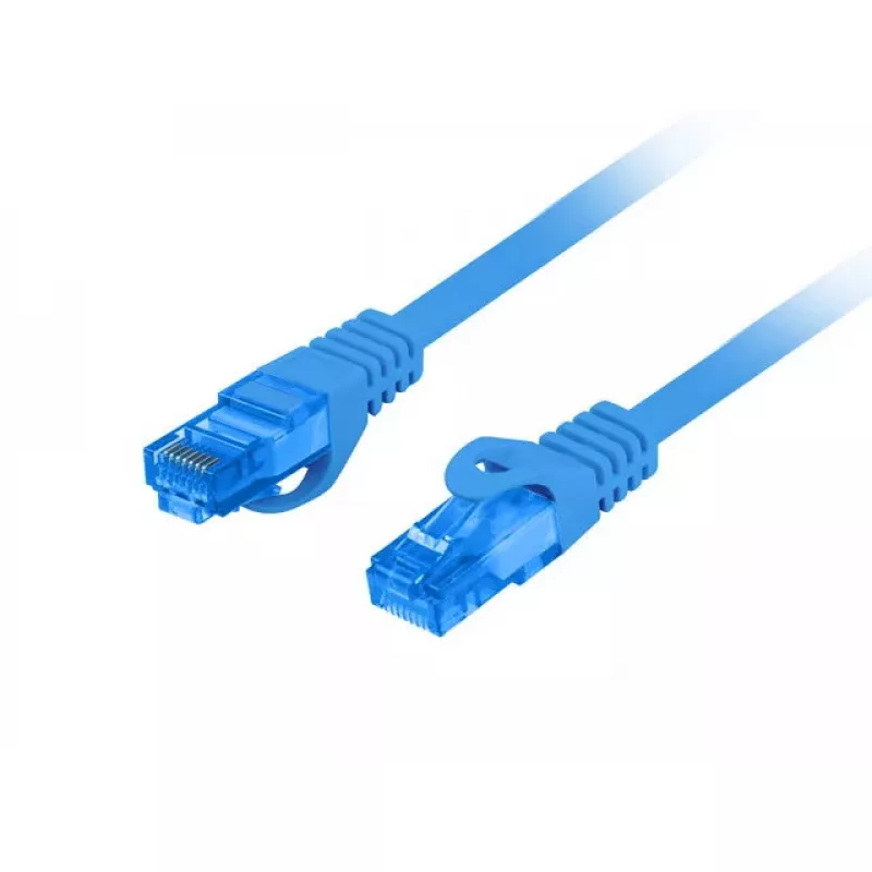 Tinklo kabelis Lanberg PCF6A-10CC-2000-B RJ-45 Cat6a 20 m Mėlynas