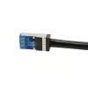 Tinklo kabelis LogiLink CQ7033S RJ-45 Cat6a 1 m Juodas