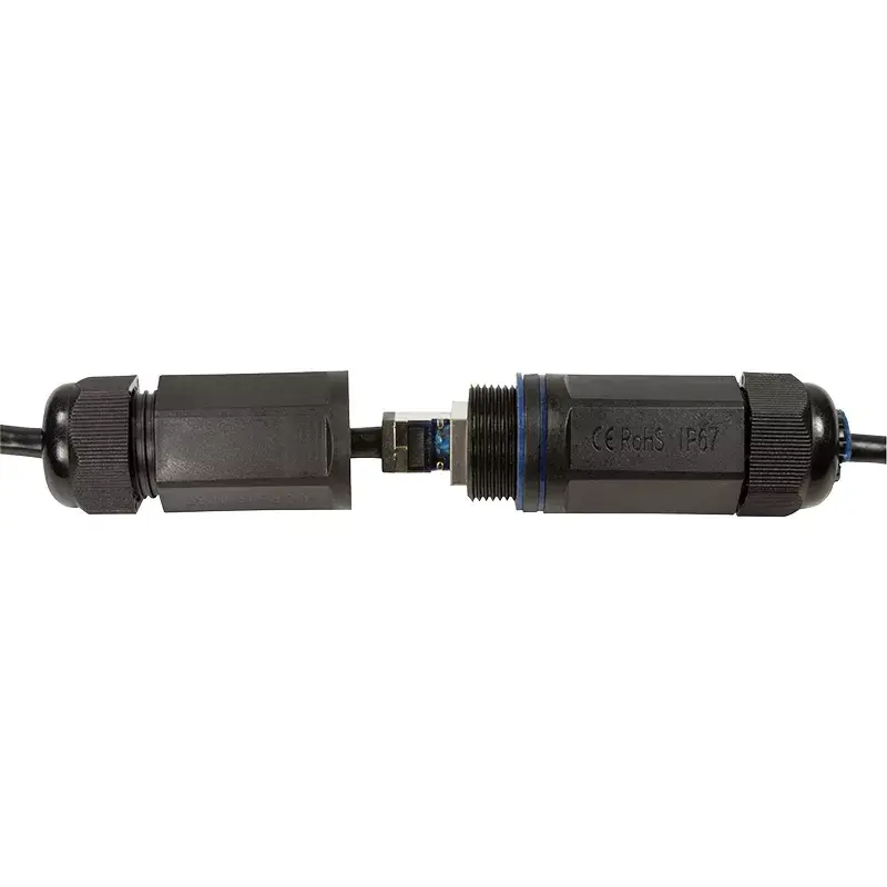 Tinklo kabelis LogiLink CQ7143S RJ-45 Cat6a 50 m juodas