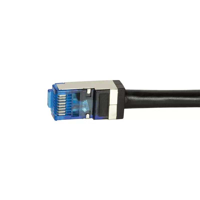 Tinklo kabelis LogiLink CQ7143S RJ-45 Cat6a 50 m juodas