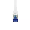 Tinklo kabelis LogiLink C6A051S 2 m Cat6a S/FTP baltas