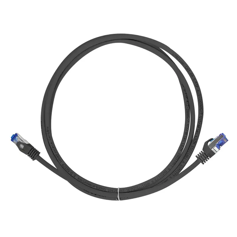 Tinklo kabelis LogiLink C6A103S RJ-45 Cat6a 15 m Juodas