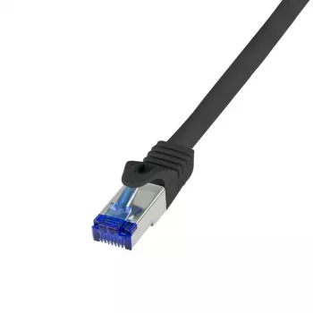 Tinklo kabelis LogiLink C6A123S 30m Cat6a S/FTP Juodas