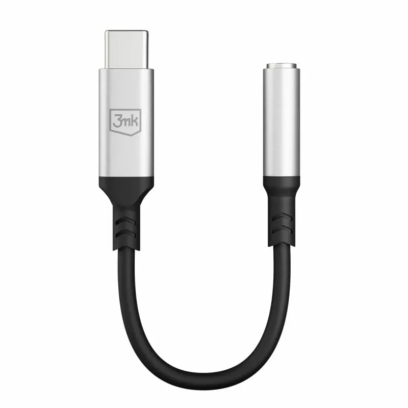 3,5 mm USB laidas 3MK 3,5 mm lizdas 1 vnt. USB-C į 3,5 mm lizdą