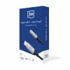 3,5 mm USB laidas 3MK 3,5 mm lizdas 1 vnt. USB-C į 3,5 mm lizdą