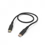 Hama lankstus USB laidas USB 2.0 1,5 m USB C juodas