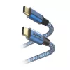 Hama Atspindintis USB laidas USB 2.0 1,5 m USB C Mėlynas