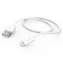 Hama įkrovimo laidas, USB-A - Lightning, 1 m, baltas